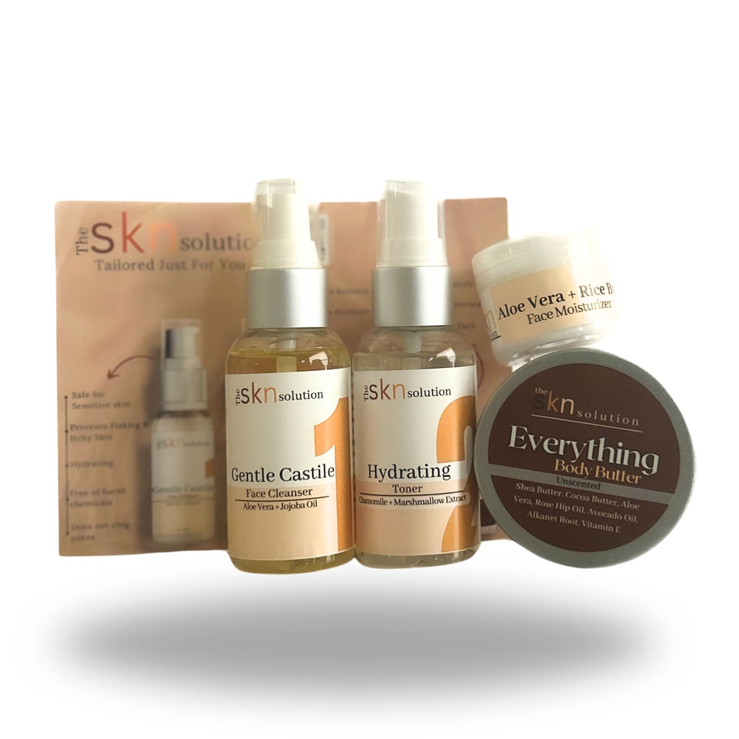 Sensitive Travel Set