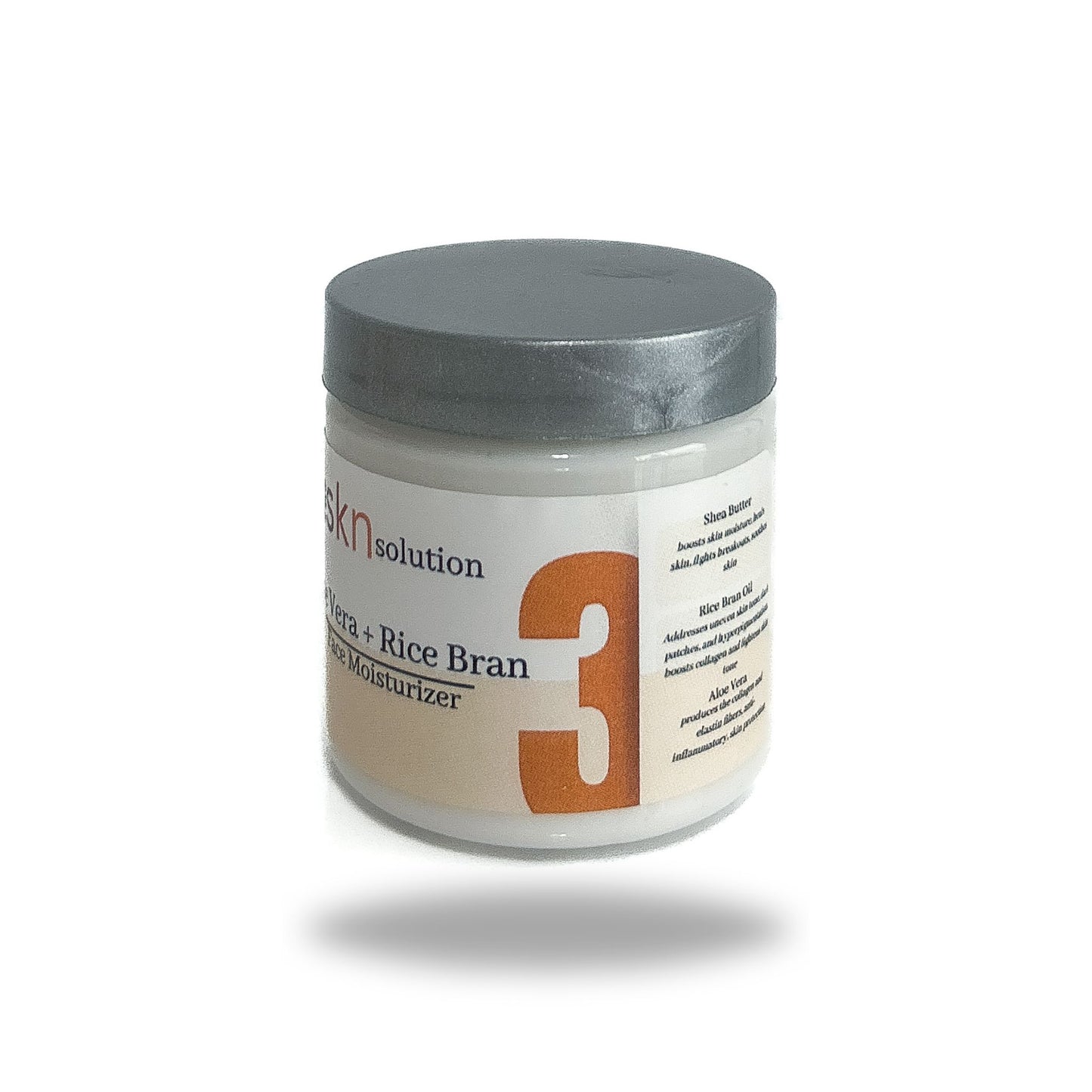 Aloe Vera + Rice Bran Face Moisturizer